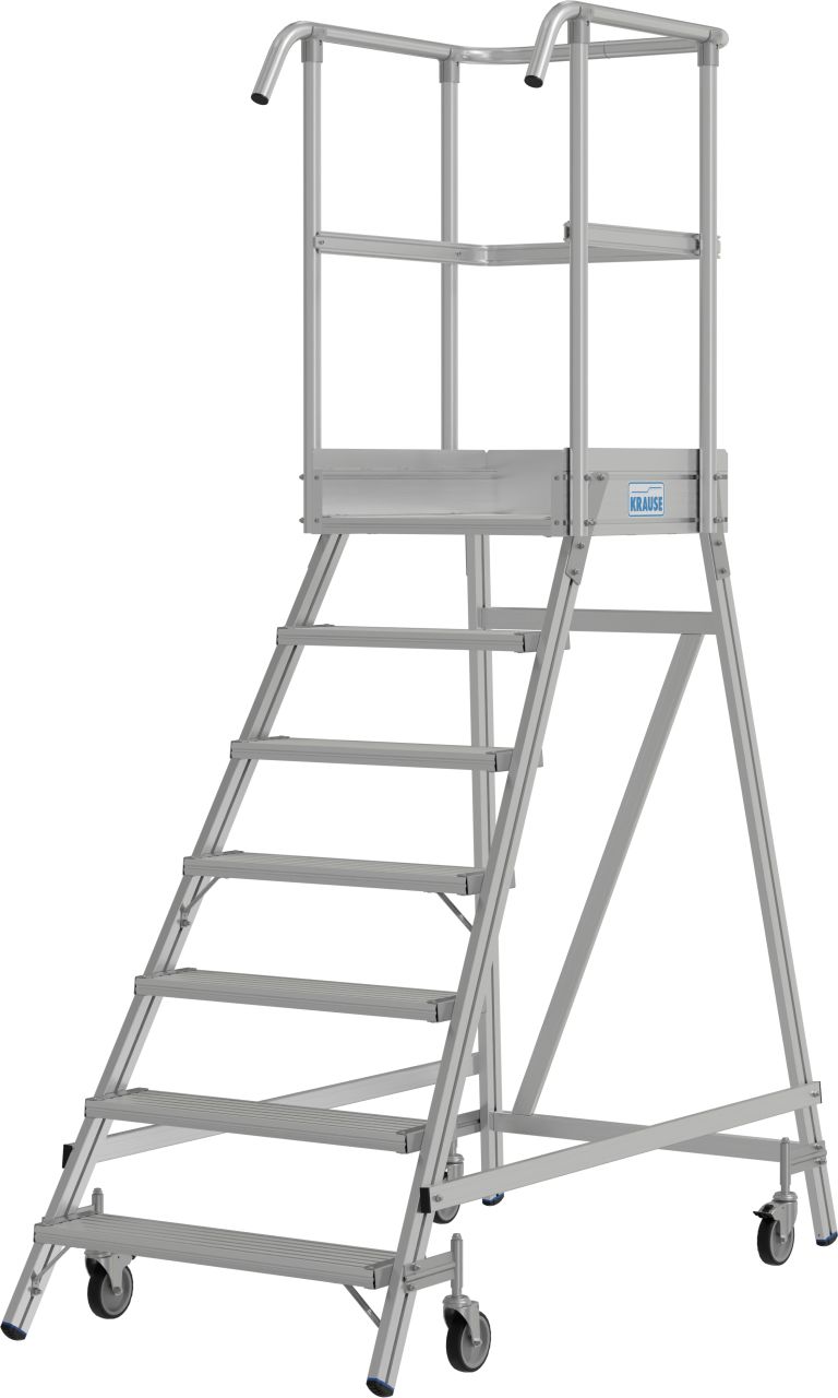 Мобильная лестница-платформа Krause STABILO 7 ступеней 821171